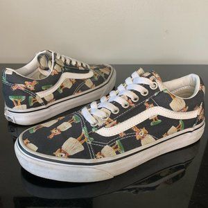 √ Vans Hawaiian Hula Dancer Girls Shoes (RARE)